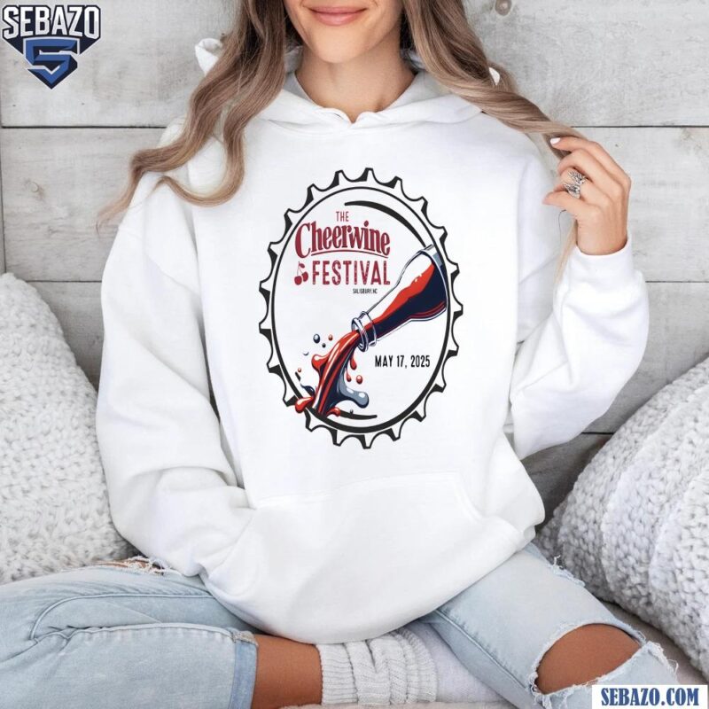 Retro The Cheerwine Festival 2025 Bottle Cap Shirt hoodie