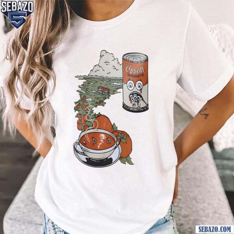Retro Upsetti Spaghetti Cartoon Delight Shirt t-shirt