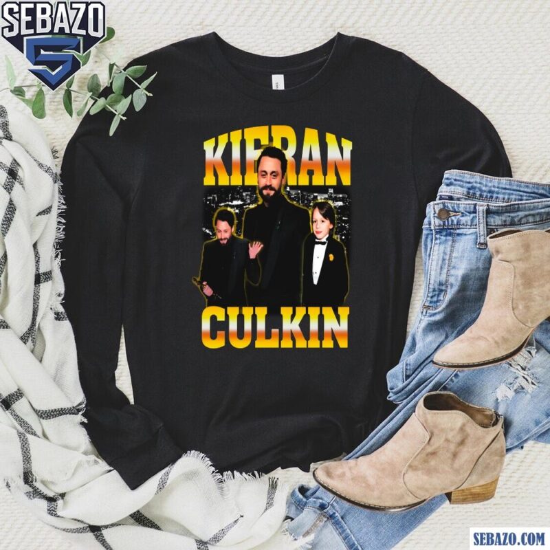 Retro Vintage 90S Kieran Culkin Oscar Shirt long sleeved