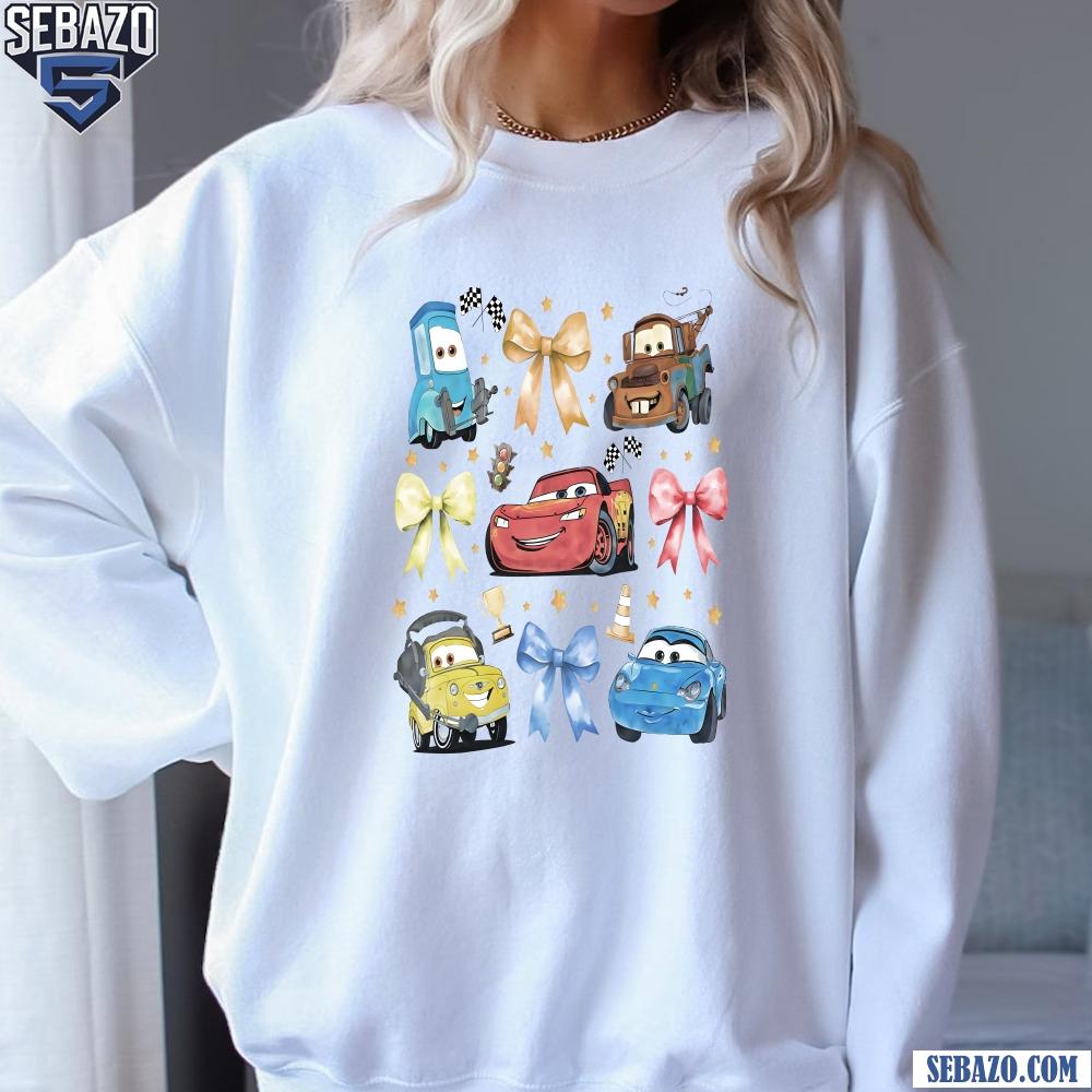 Retro Vintage Coquette Disney Cars Shirt