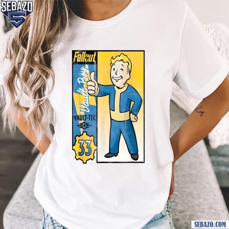 Retro Vintage Fallout Tv Series Vaukt Boy Shirt