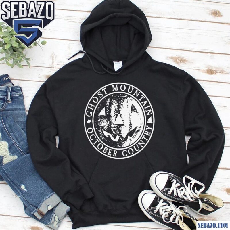 Retro Vintage Ghost Mountain October Country Logo Shirt hoodie