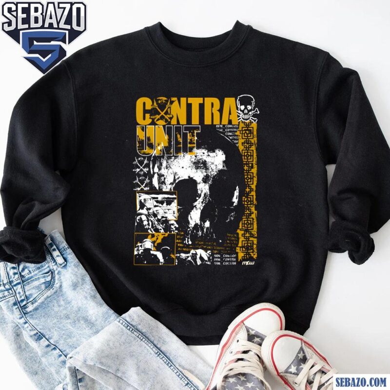 Retro Vintage Skull Contra Warfare Mlb Shirt sweatshirt