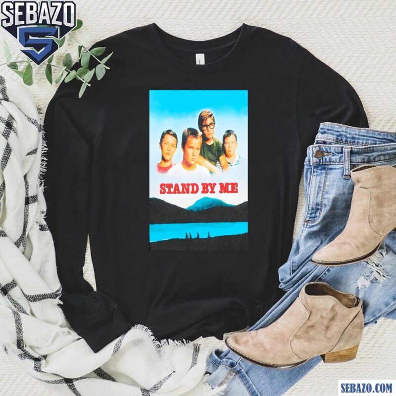 Retro Vintage Stand By Me 1986 Film Shirt long sleeved