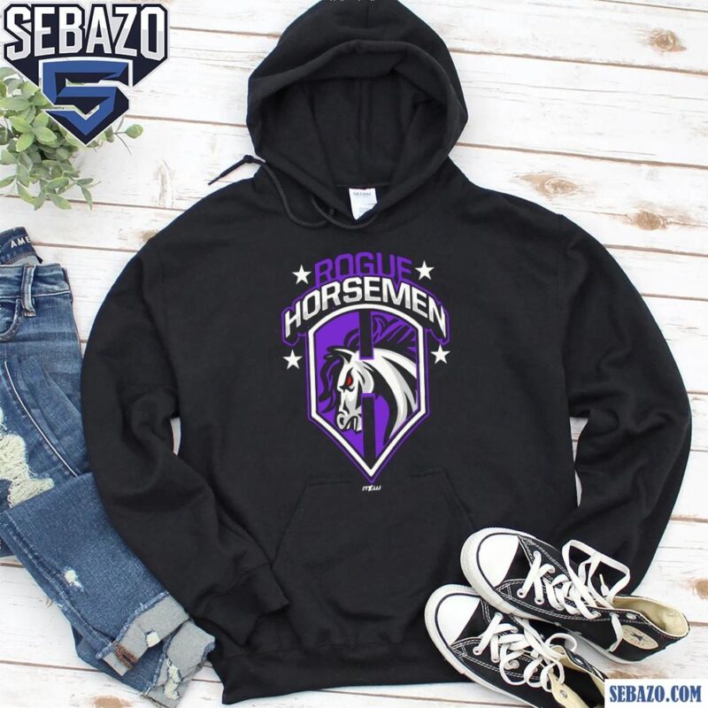 Rogue Horsemen Shield Major League Wrestling Shirt hoodie