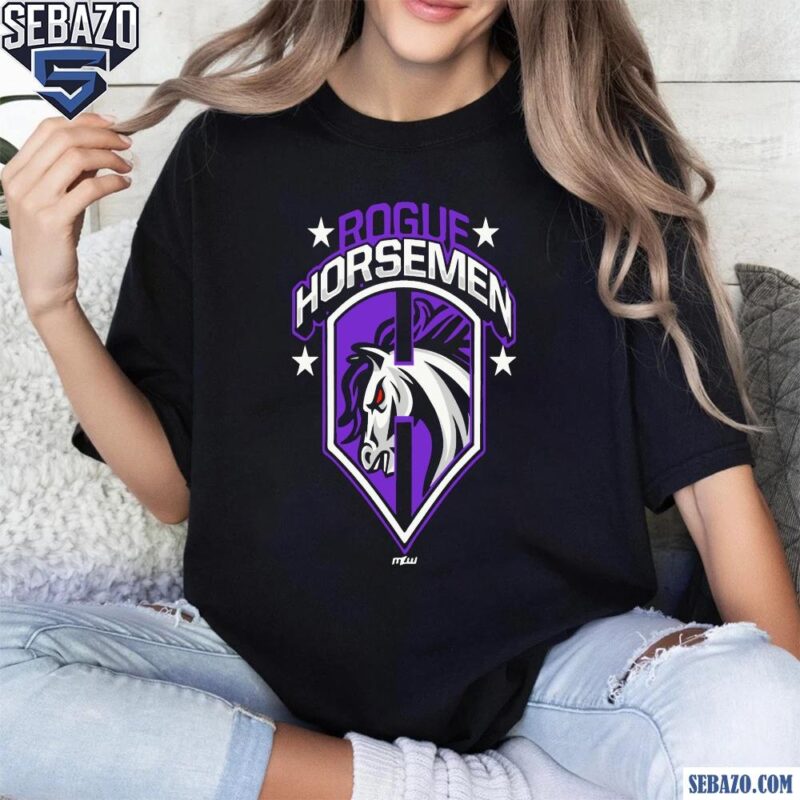 Rogue Horsemen Shield Major League Wrestling Shirt t-shirt