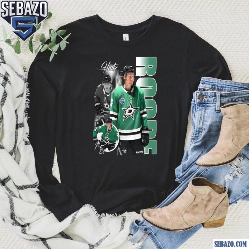 Roope Hintz Dallas Stars Nhl Players Shirt long sleeved