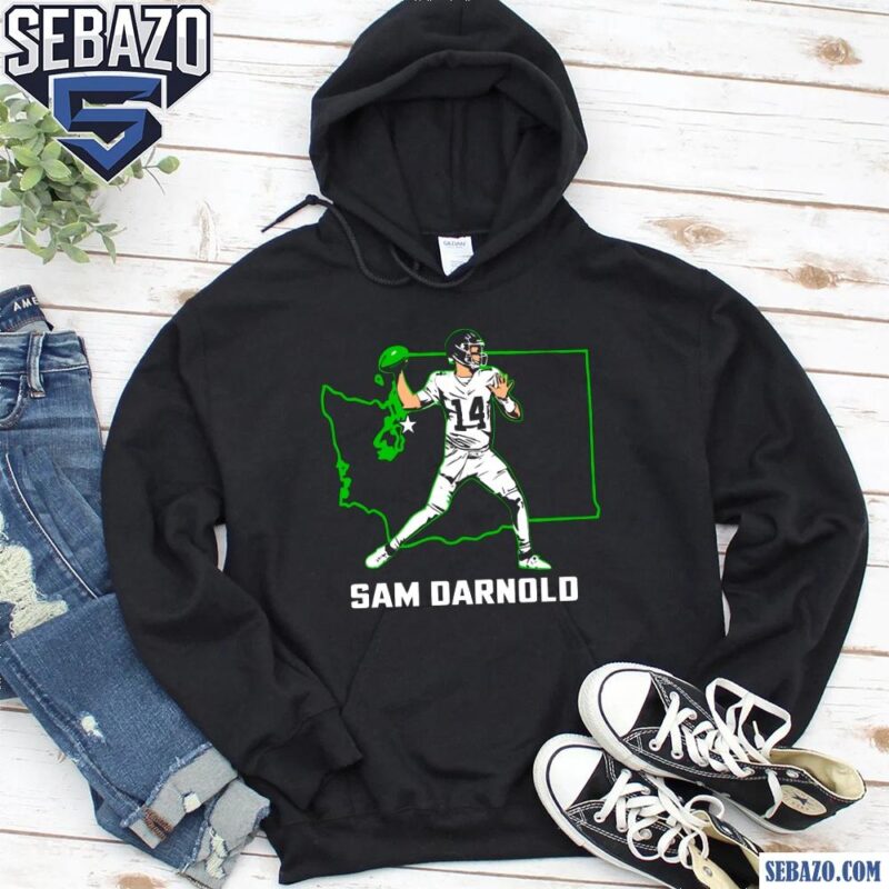 Sam Darnold State Star Seattle Seahawks Shirt hoodie