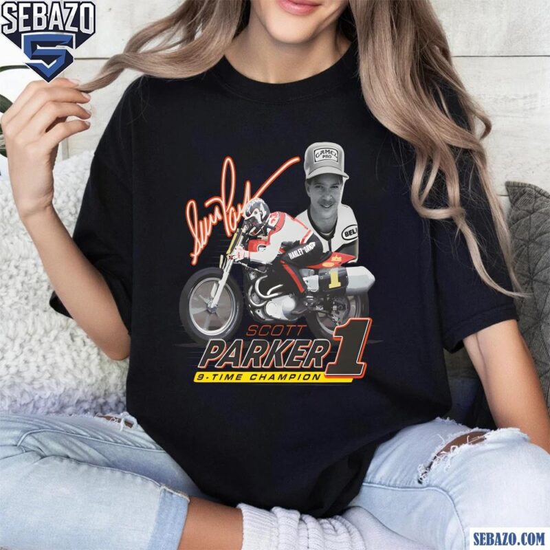 Scott Parker 9 Time Champion American Flat Track Shirt t-shirt