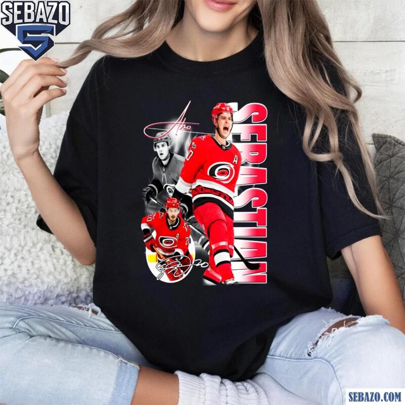 Sebastian Aho Carolina Hurricanes Nhl Players Shirt t-shirt