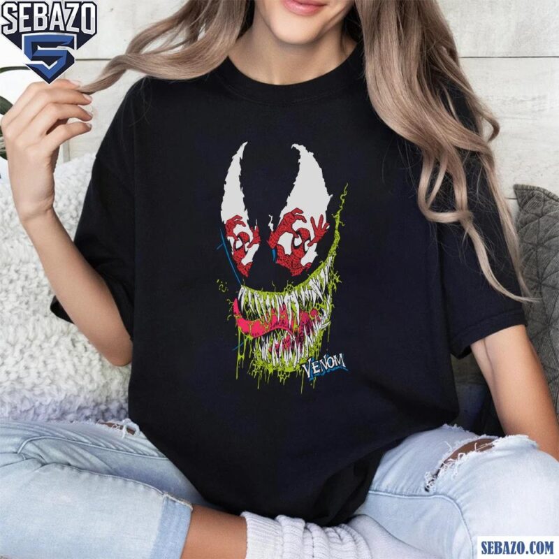 Spider Man Venom Smile Pop Art Shirt t-shirt