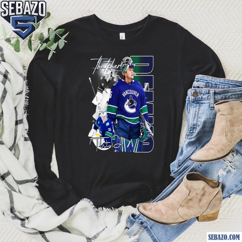 Thatcher Demko Vancouver Canucks Nhl Players Shirt long sleeved