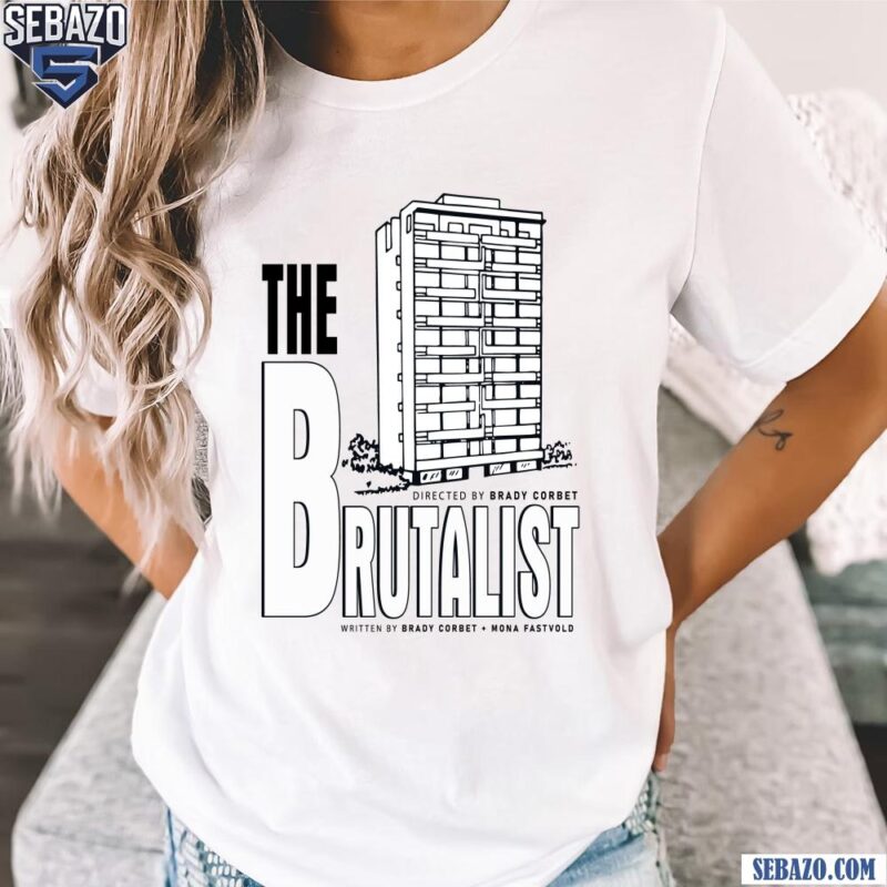 The Brutalist Architect Movie Shirt t-shirt