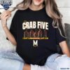 The Crab Five Lineup Maryland Basketball Shirt t-shirt