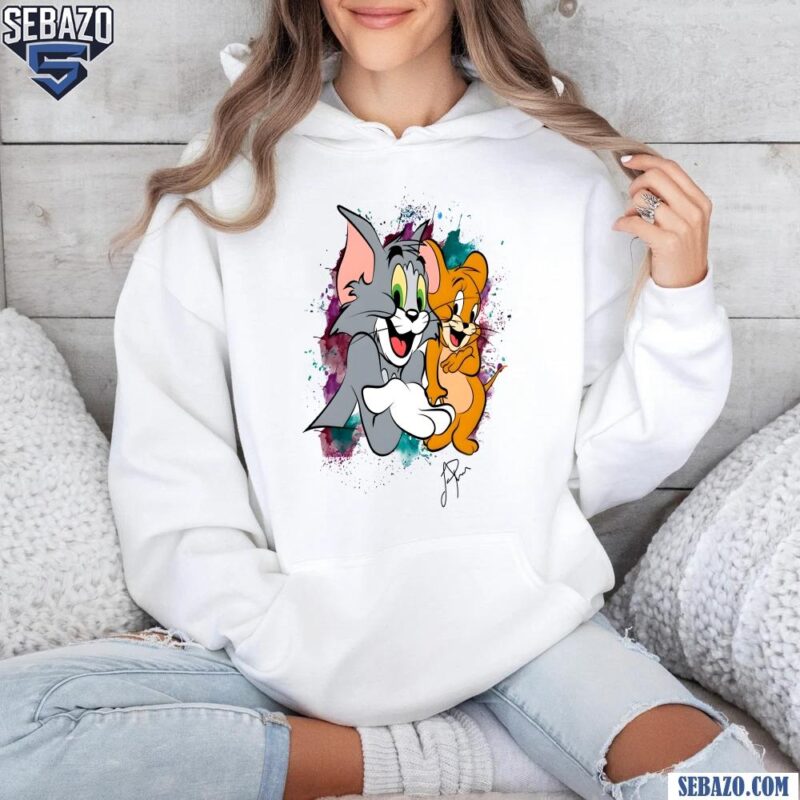 Tom And Jerry Signature Splash Shirt hoodie