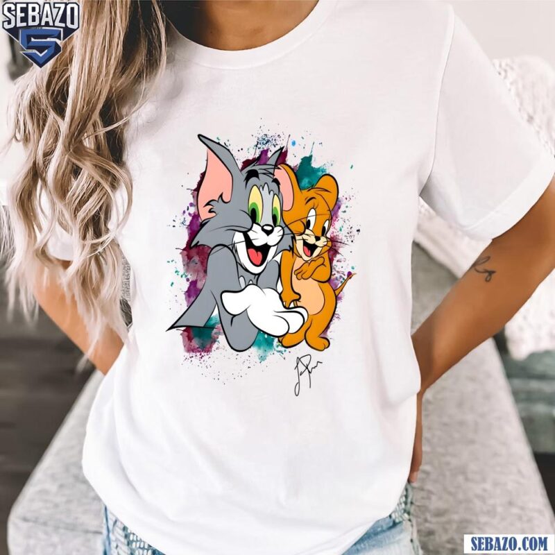 Tom And Jerry Signature Splash Shirt