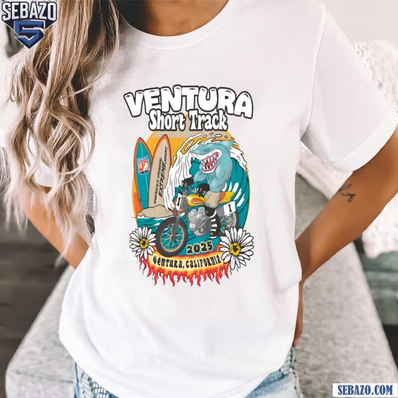 Ventura Short Track 2025 Shark Surfer Shirt t-shirt