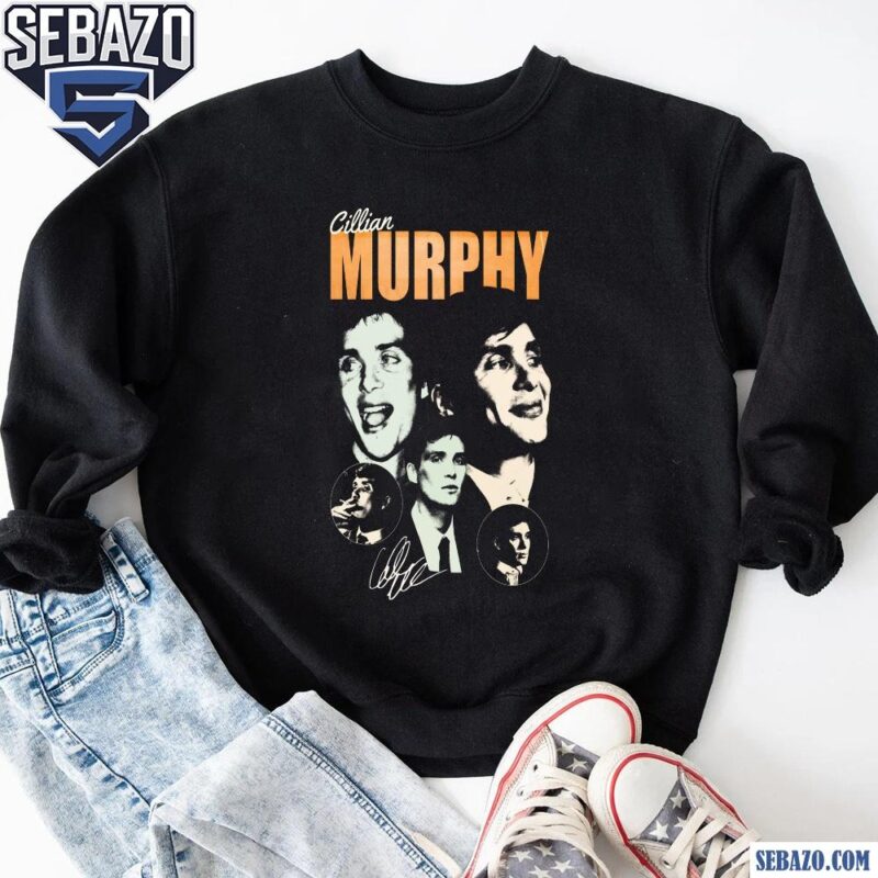 Vintage 90S Cillian Murphy Actor Signature Shirt sweatshirt