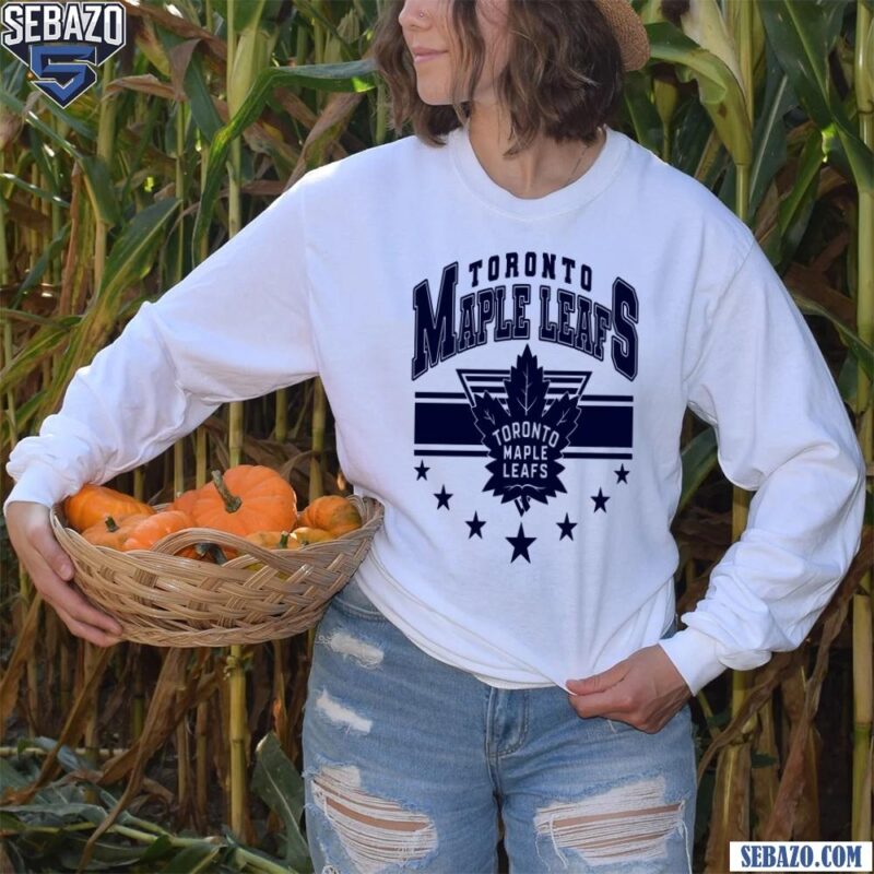 Vintage 90S Toronto Maple Leafs Hockey Shirt long sleeved