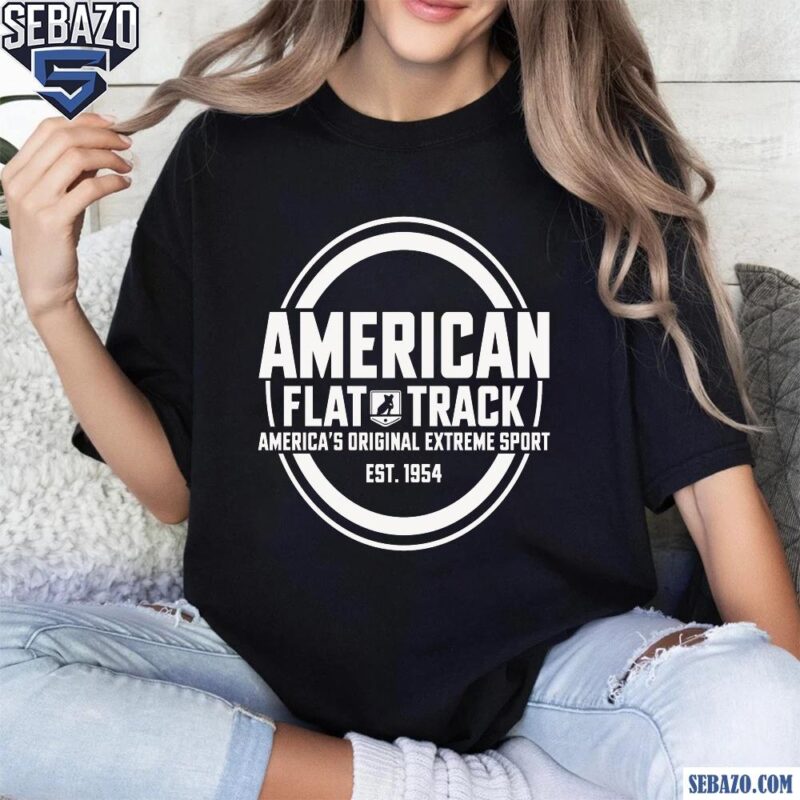 Vintage American Flat Track Est 1954 Logo Shirt t-shirt