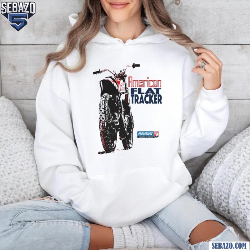 Vintage American Flat Tracker Atv Bike Shirt hoodie