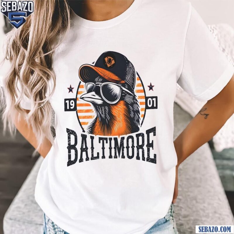 Vintage Baltimore Orioles Mascot Est 1901 Baseball Fans Shirt t-shirt