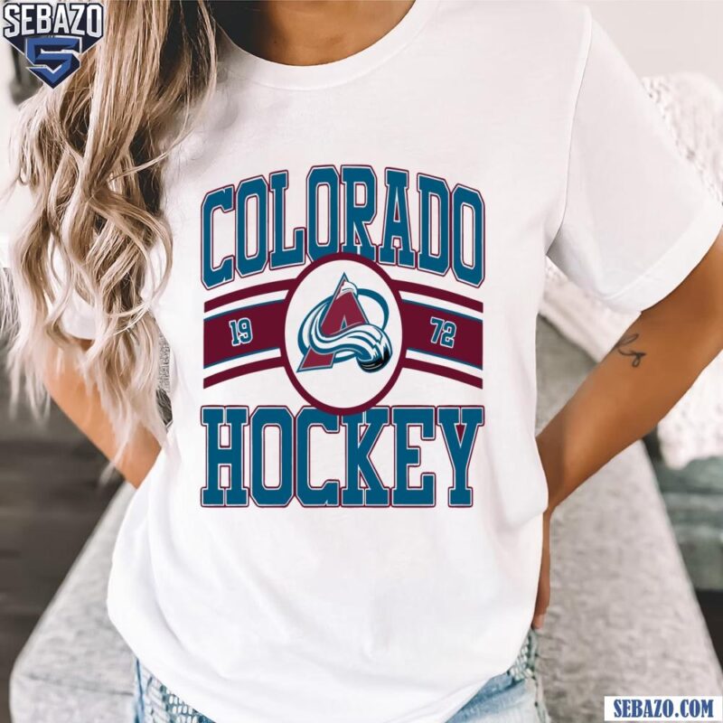 Vintage Colorado Avalanche Hockey Logo 1972 Shirt t-shirt