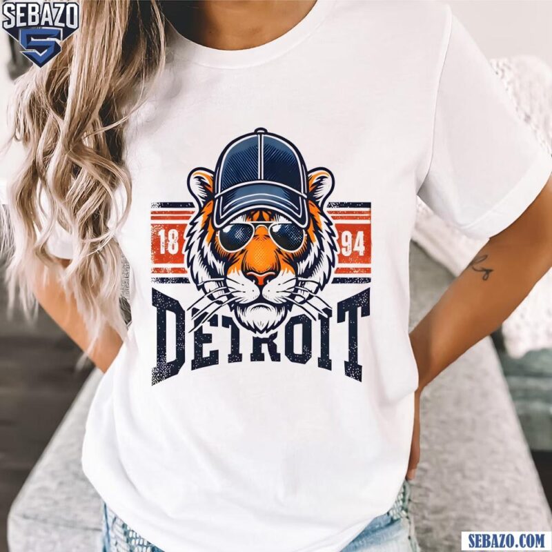 Vintage Detroit Tigers Mascot Est 1894 Baseball Fans Shirt t-shirt