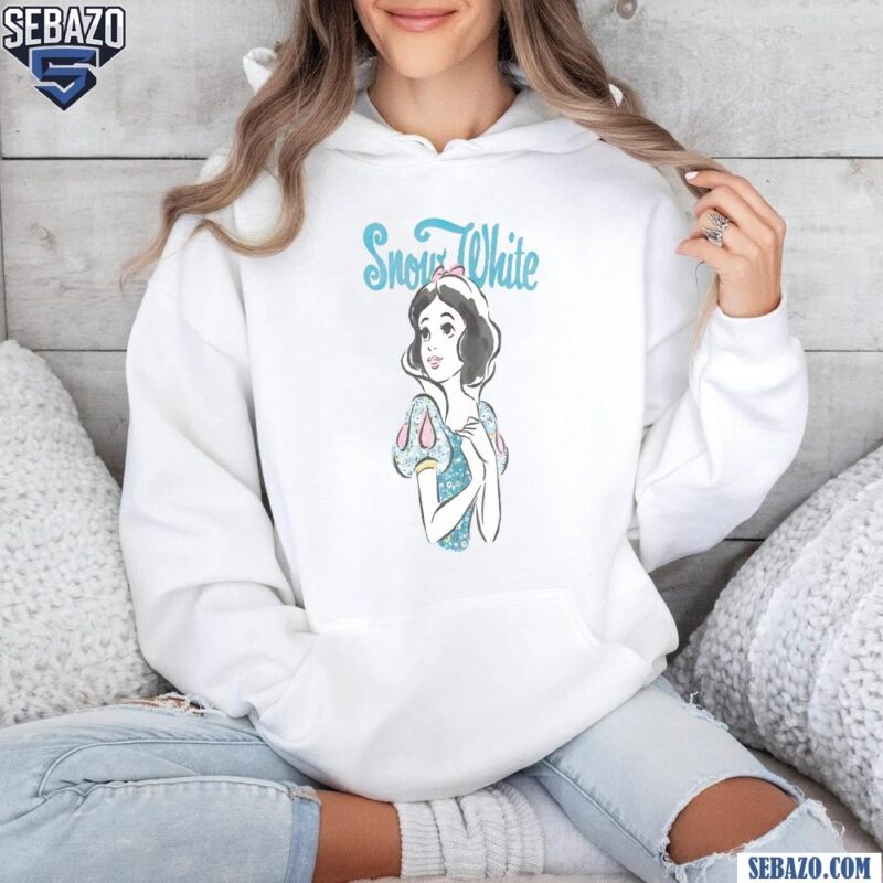 Vintage Disney Snow White Pastel Color Shirt hoodie