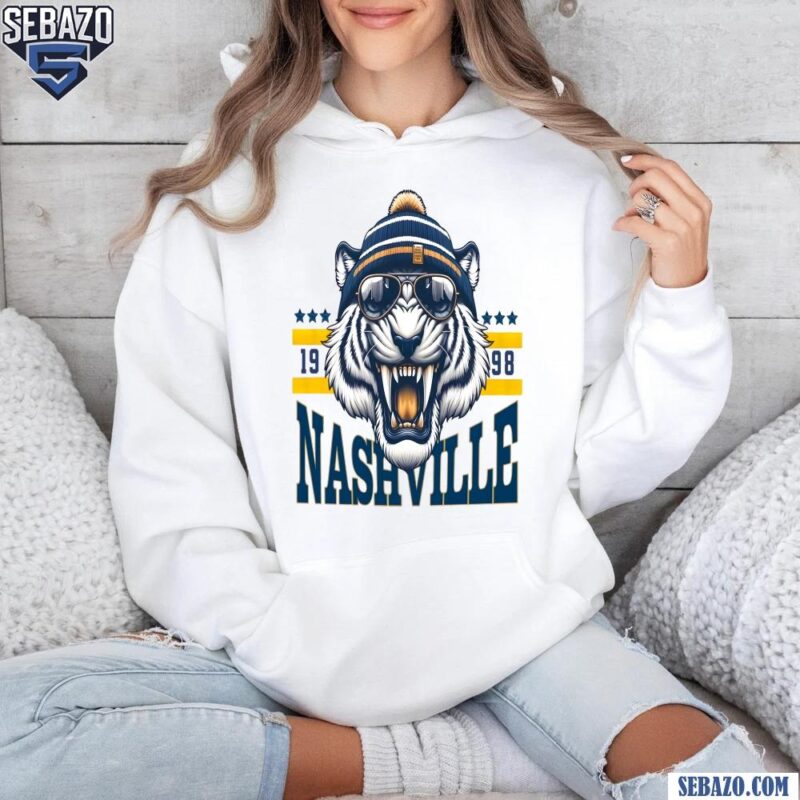 Vintage Nashville Predators Mascot Est 1998 Hockey Fans Shirt hoodie