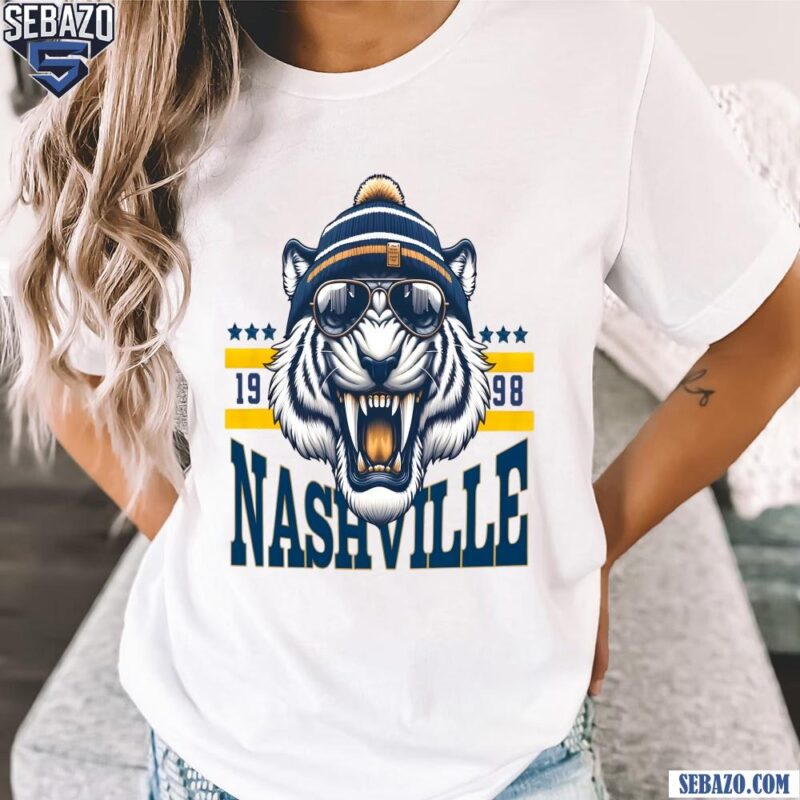 Vintage Nashville Predators Mascot Est 1998 Hockey Fans Shirt t-shirt