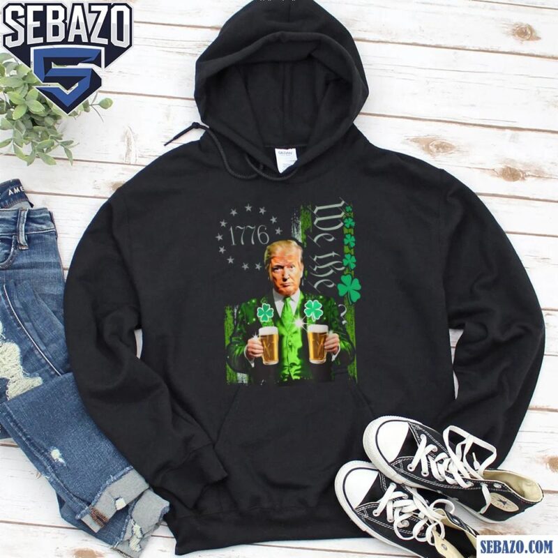 Vintage Trump St Patrick Day Since 1776 Shirt hoodie