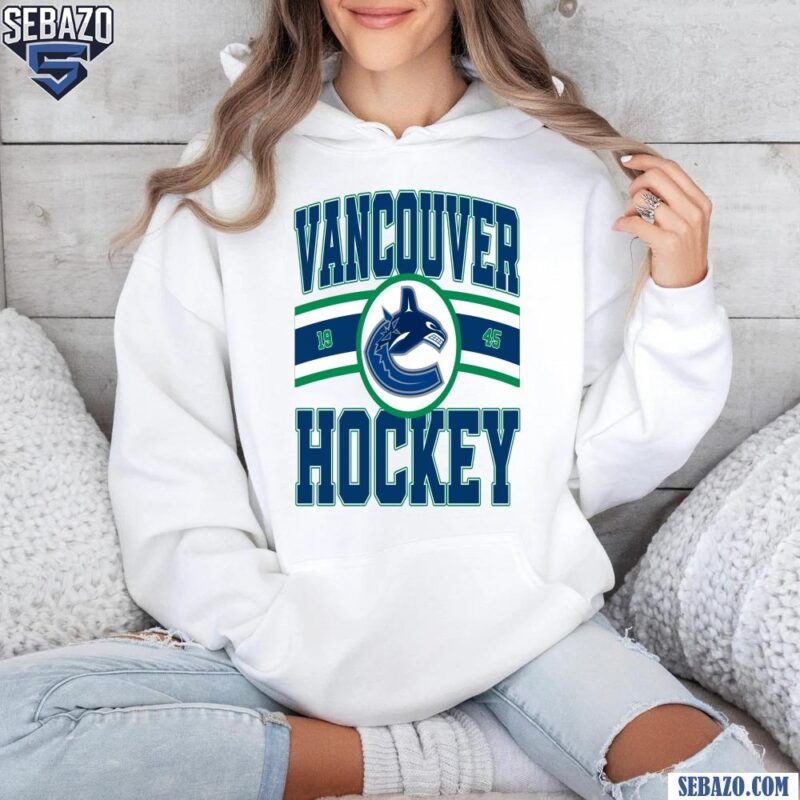 Vintage Vancouver Canucks Hockey Logo 1945 Shirt hoodie