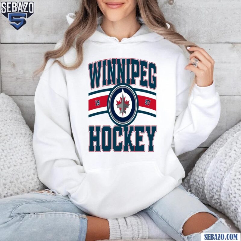 Vintage Winnipeg Jets Hockey Logo 1997 Shirt hoodie