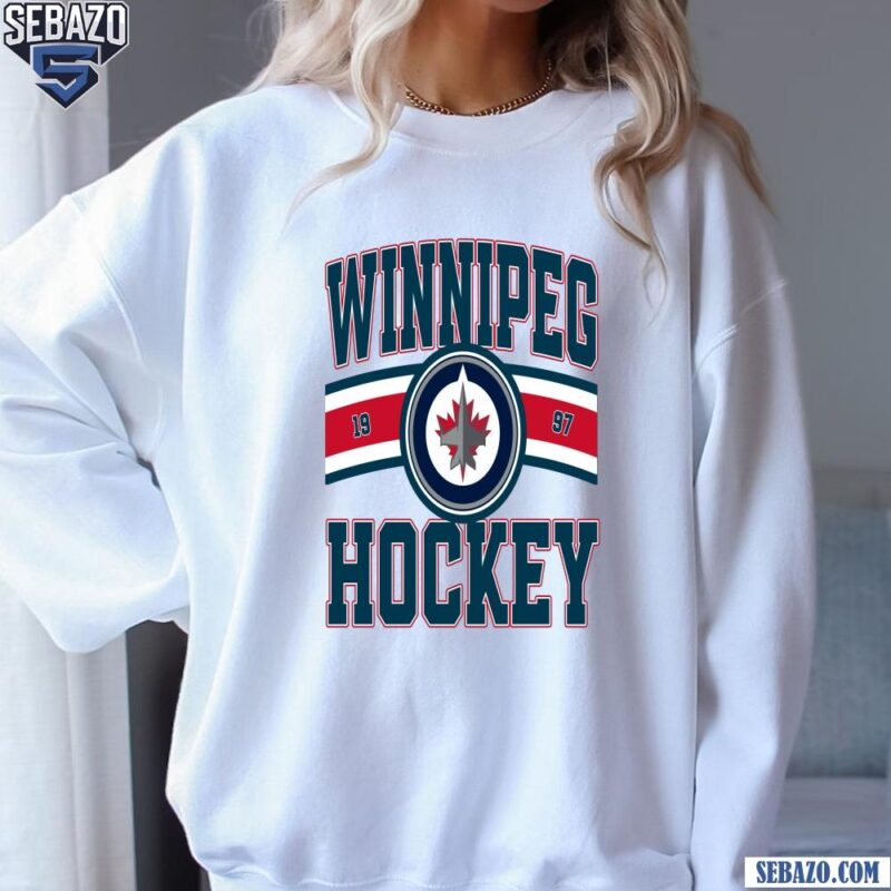 Vintage Winnipeg Jets Hockey Logo 1997 Shirt sweatshirt