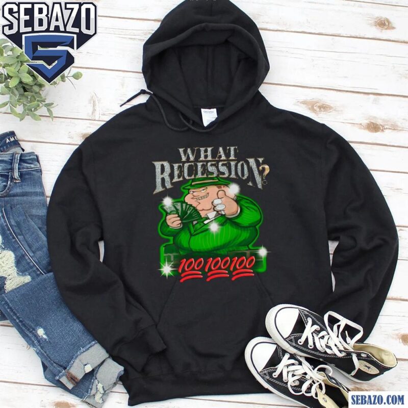 What Recession Gangster Peter Parody Peter Griffin Shirt hoodie