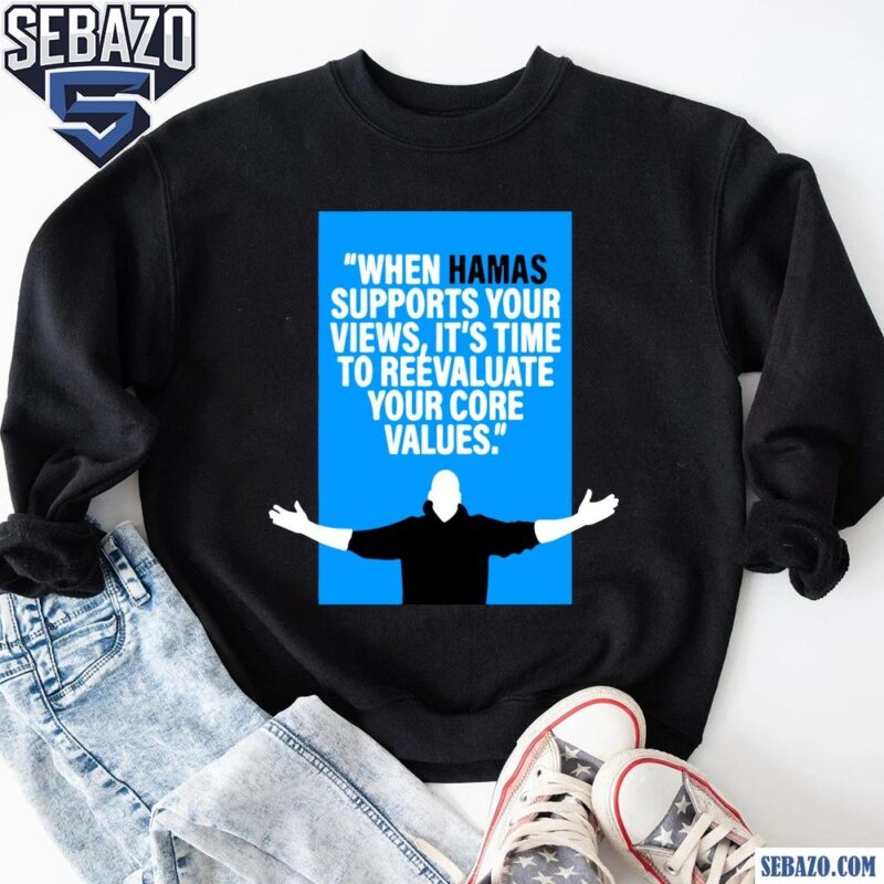 When Hamas Supports Your Views Shirt sweatshirt