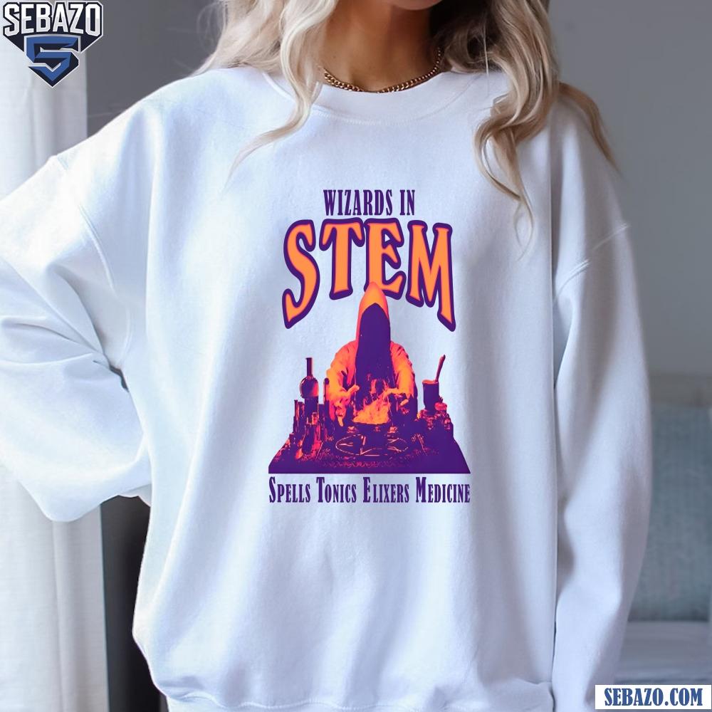 Wizards In Stem Spells Tonics Elixirs Medicine Shirt
