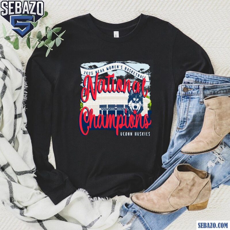 2025 National Champions Uconn Huskies Stadium Shirt long sleeved