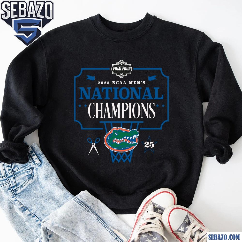 2025 Ncaa Mens National Champion Final Four Gators Basketball Shirt