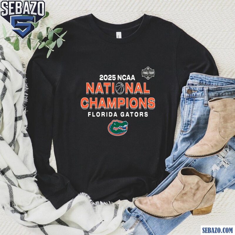 2025 Ncaa National Champions Florida Gators Shirt long sleeved