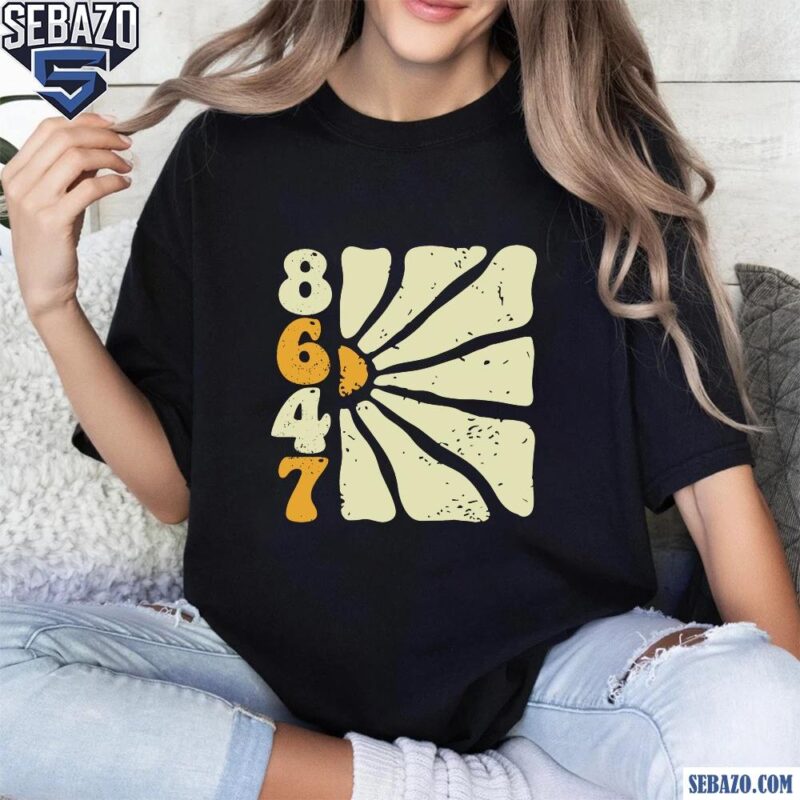 8647 Anti Trump Vintage Floral Design Shirt t-shirt