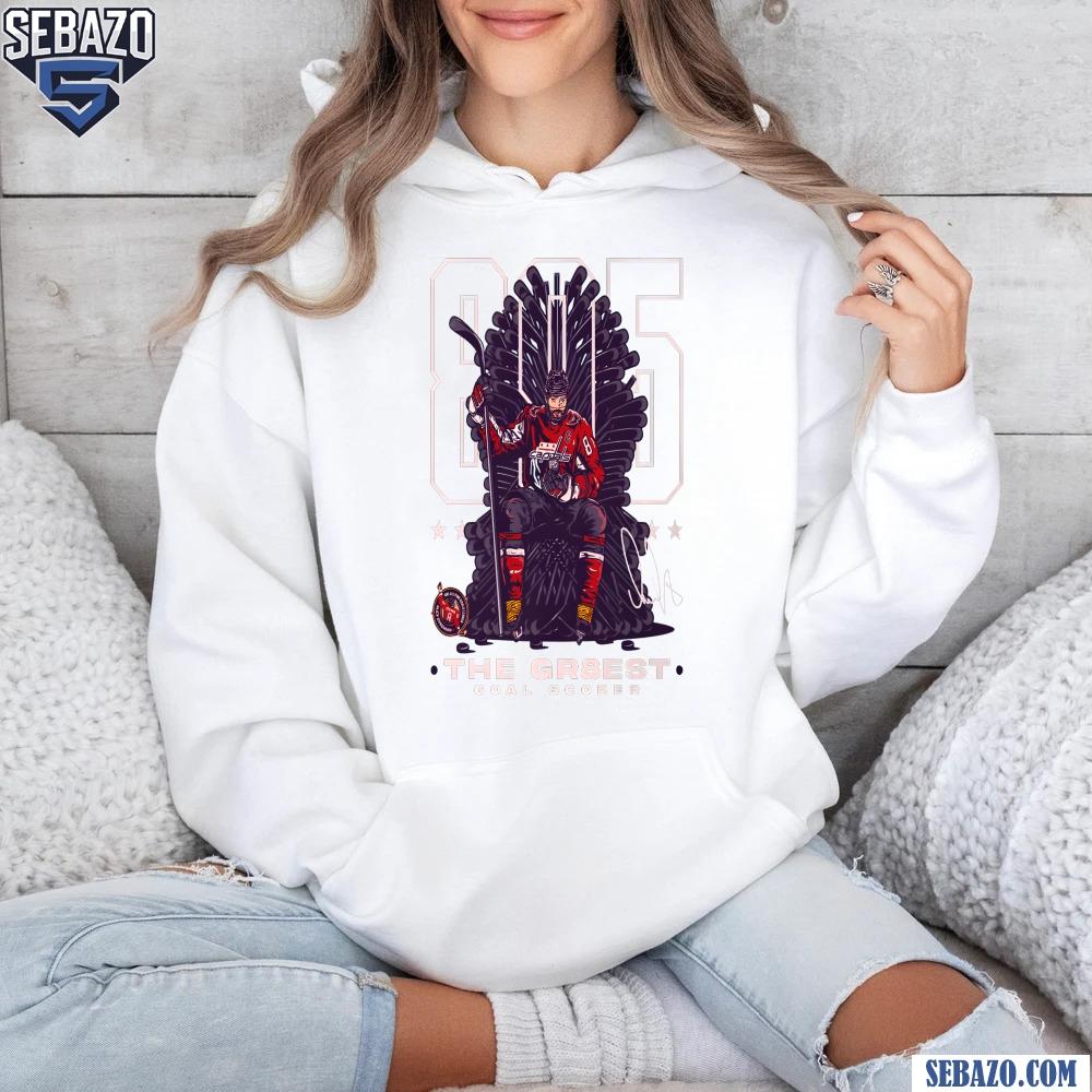 Alex Ovechkin 895 Career Goals Throne Shirt