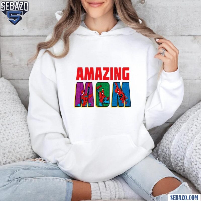 Amazing Mom Spider Man Marvel Mothers Day Shirt hoodie