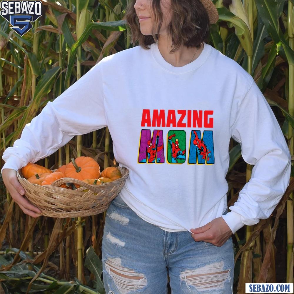 Amazing Mom Spider Man Marvel Mothers Day Shirt