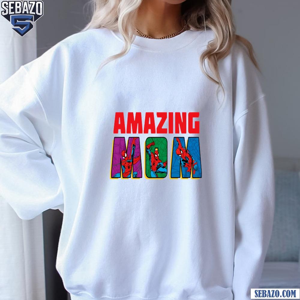 Amazing Mom Spider Man Marvel Mothers Day Shirt