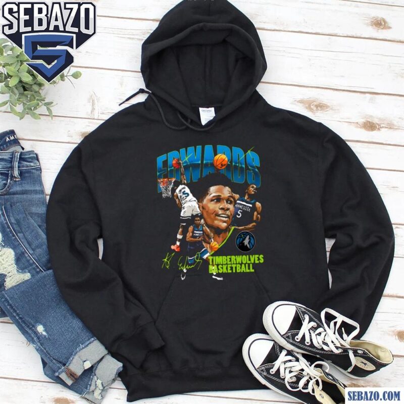 Anthony Edwards Minnesota Timberwolves Basketball Shirt hoodie