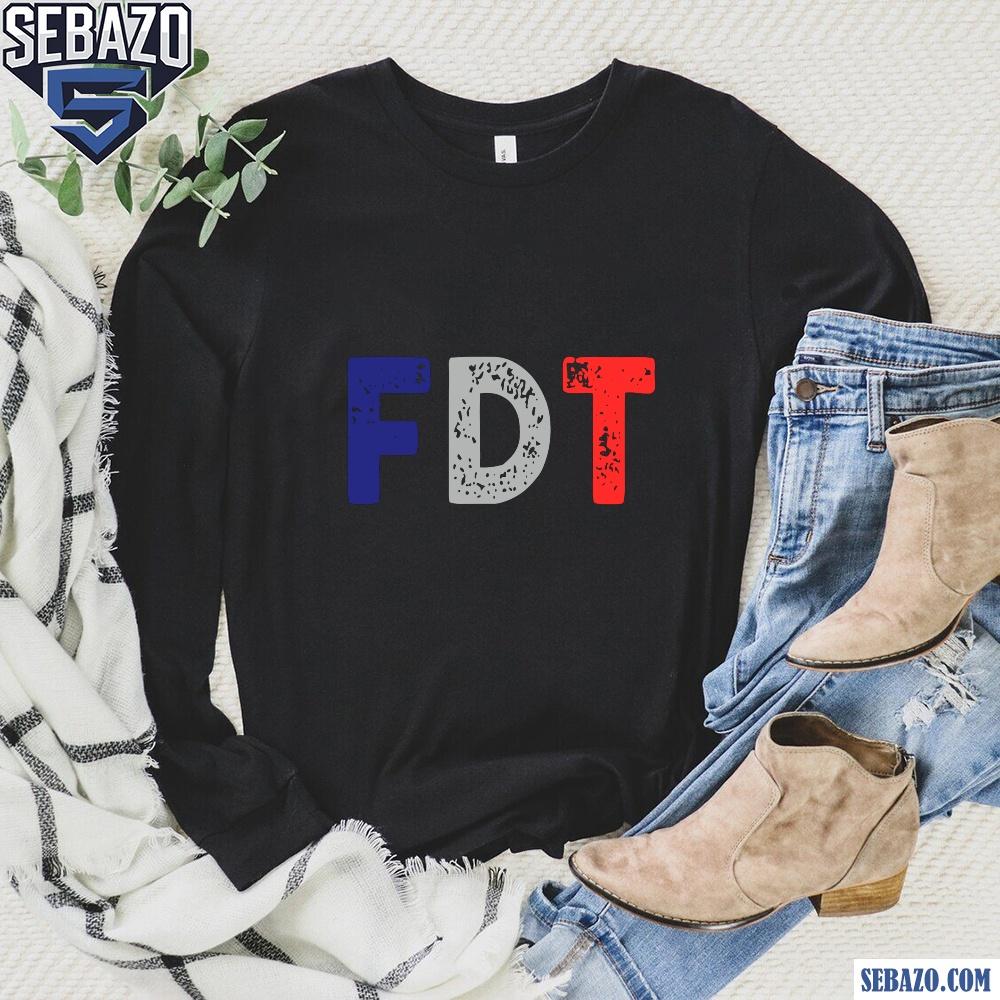 Anti Trump Retro Fdt Shirt