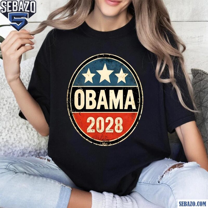 Barack Obama 2028 Funny Trump Vs Obama Political Shirt t-shirt