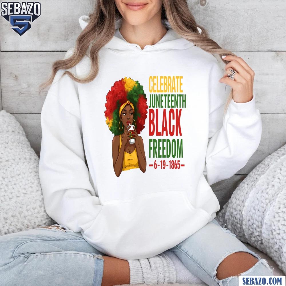 Celebrate Juneteenth Black Freedom Black History Shirt